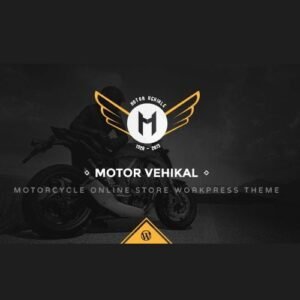 Motor Vehikal - Motorcycle Online Store WordPress Theme
